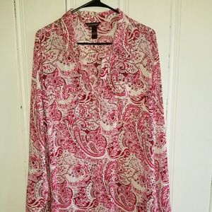 Bitt and briddle XL long womens blouse